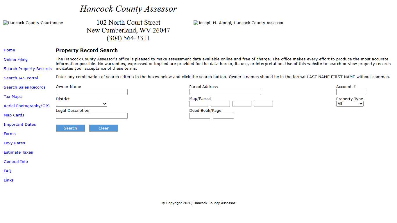 Hancock County Assessor