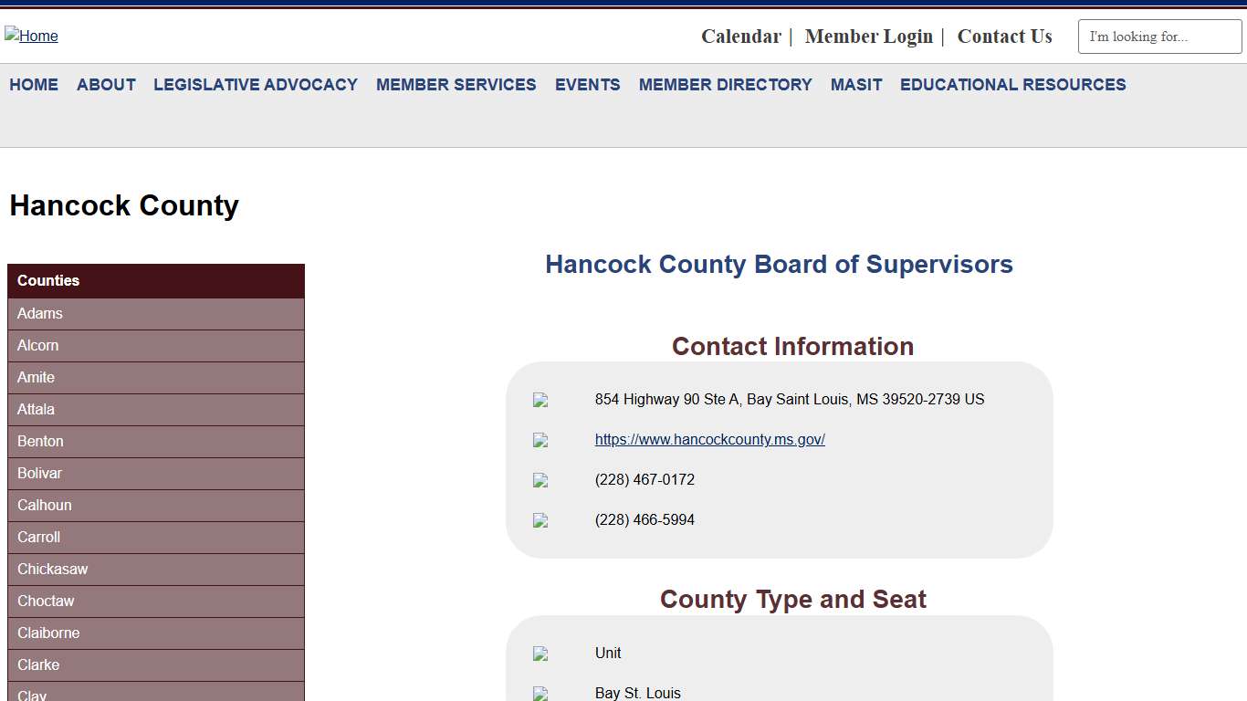 County View | Mississippi Association of Supervisors